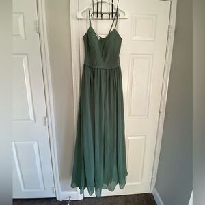 Azazie Eucalyptus Bridesmaids Dress